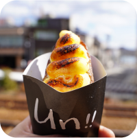 小さい手持ちのパン